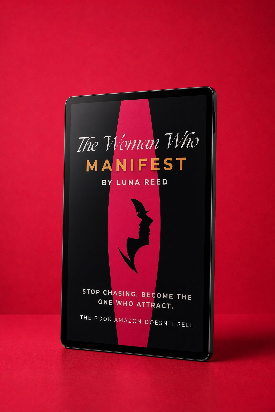 Ebook cover of The Woman Who Manifest by Luna Reed